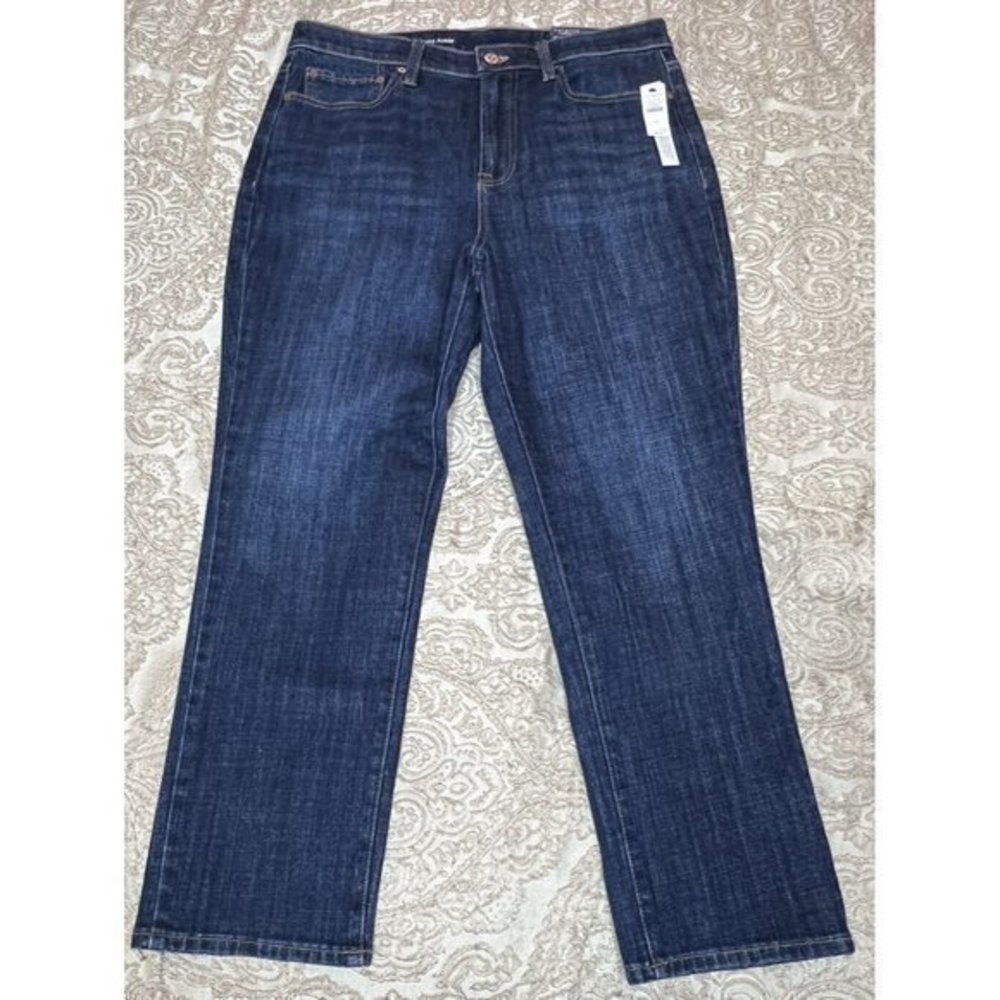 Talbots NWT Flawless High Waist Straight Ankle Size 10 MSRP $95